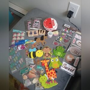 Scrapbook accessories lot